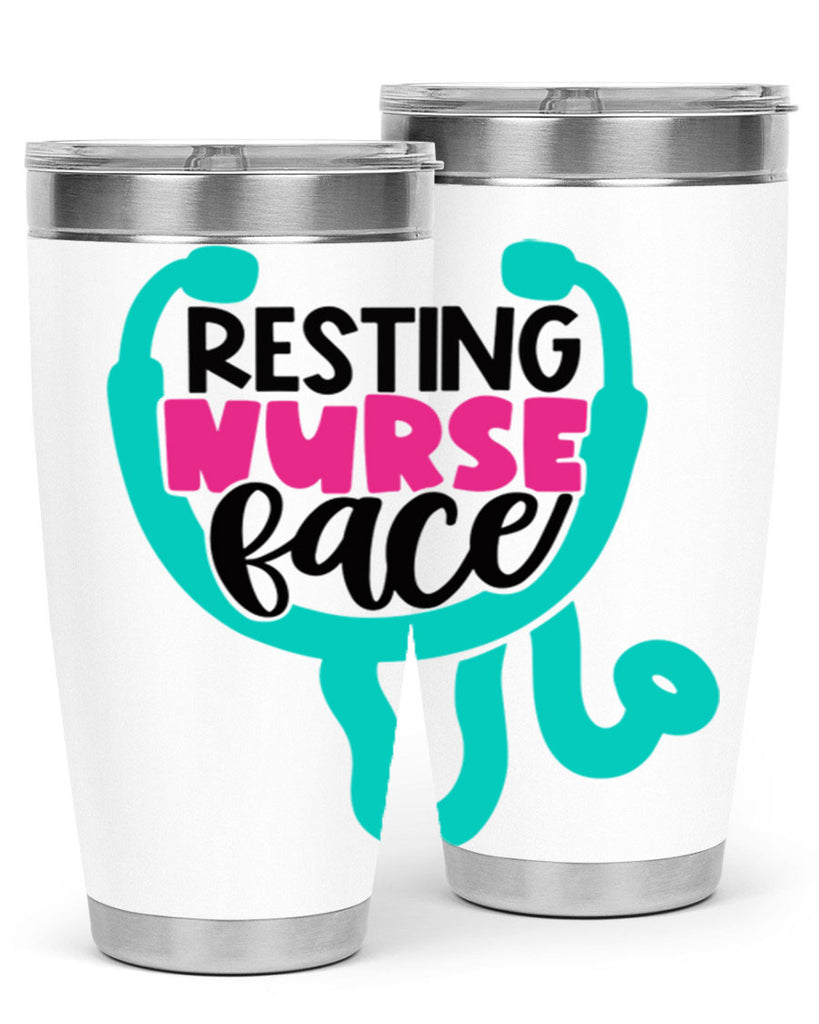 Resting Nurse Face Style Style 57#- nurse- tumbler