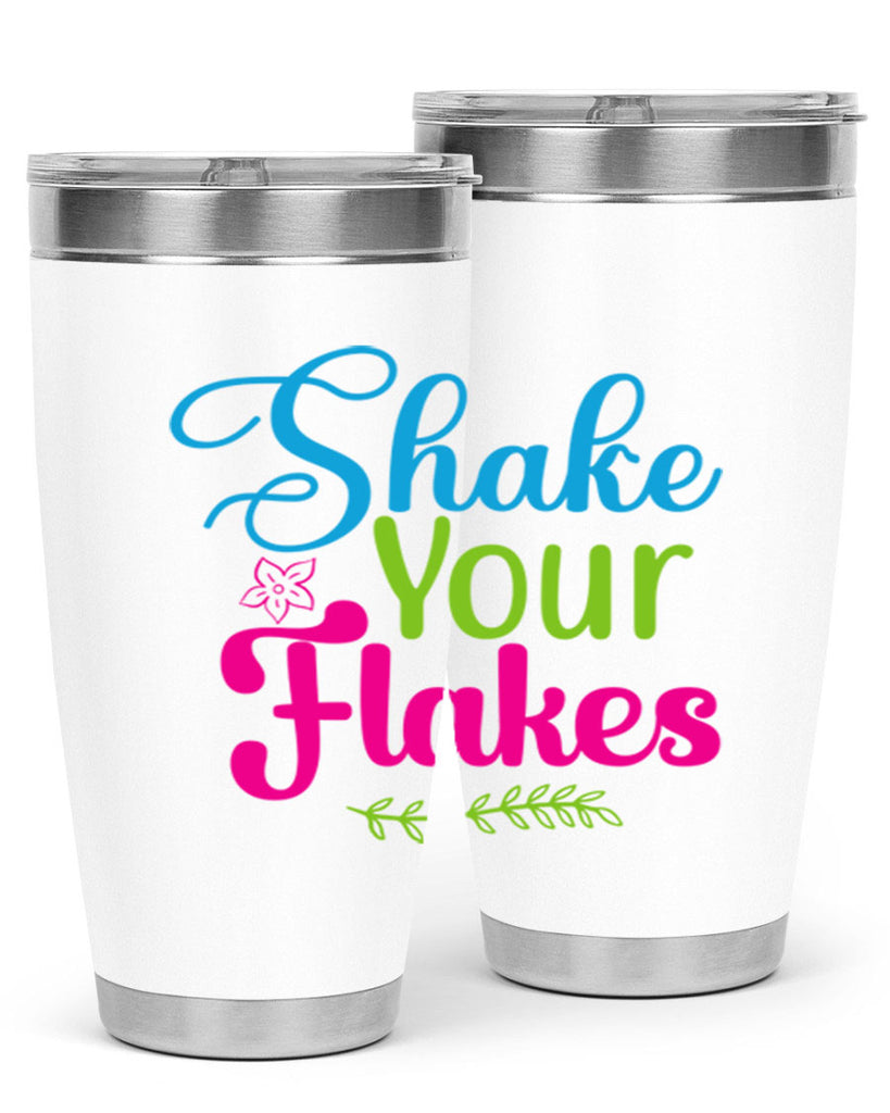 Shake Your Flakes 356#- winter- Tumbler