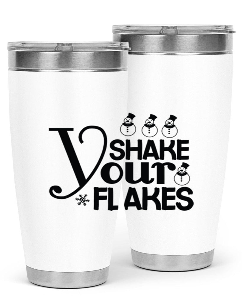 Shake Your Flakes 357#- winter- Tumbler