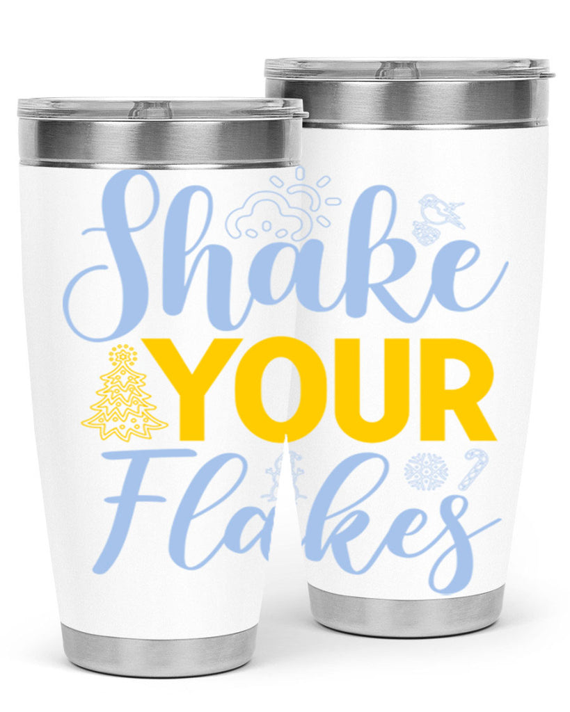 Shake your flakes361#- winter- Tumbler