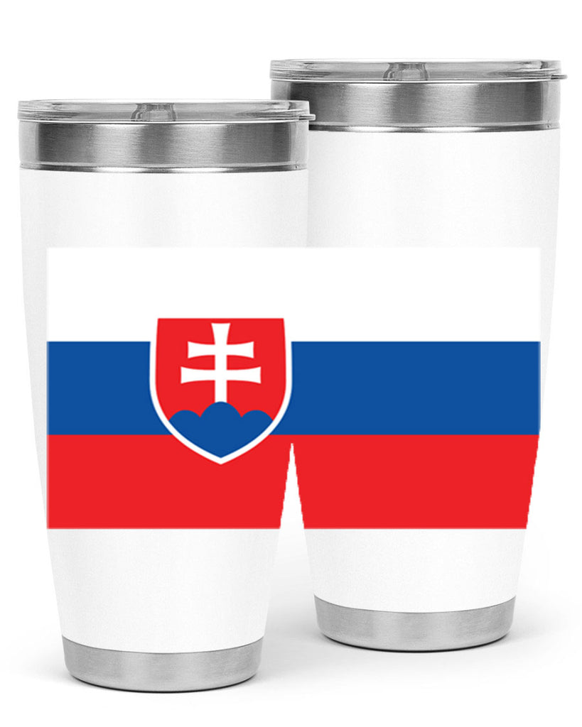 Slovakia 40#- world flags- Tumbler