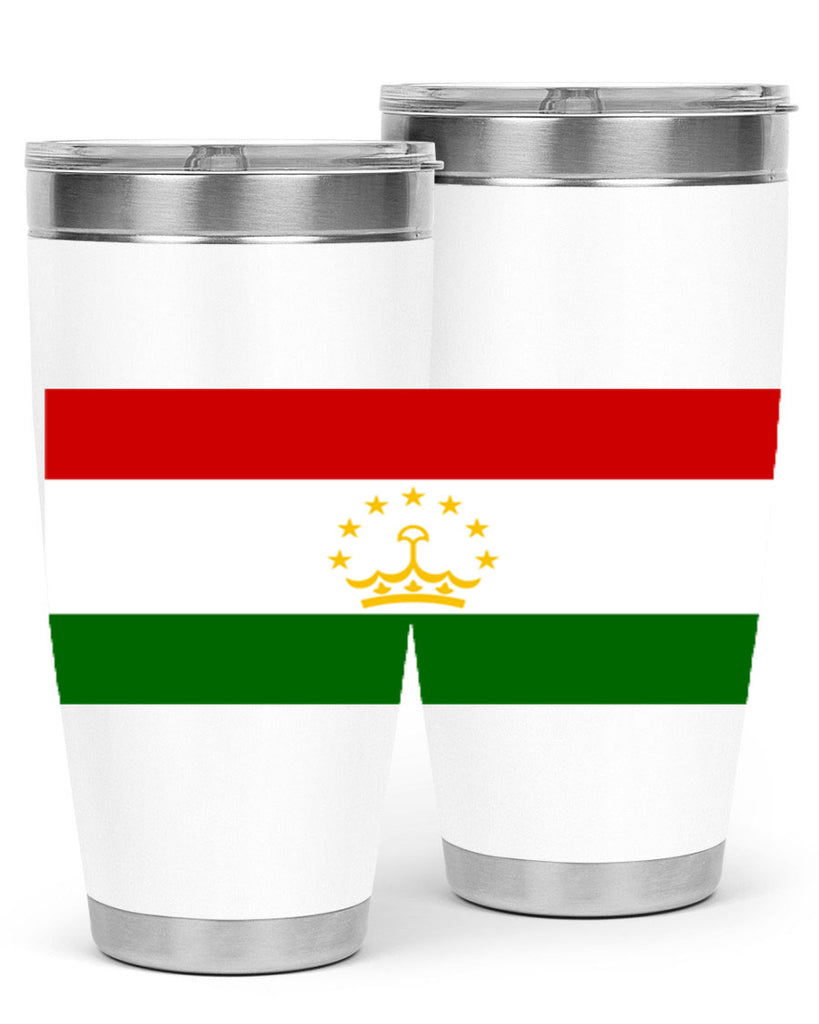 Tajikistan 25#- world flags- Tumbler