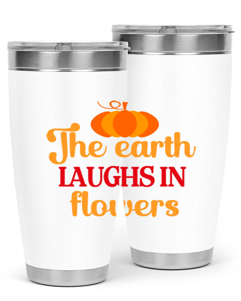 The earth laughs in flowers 538#- spring- Tumbler