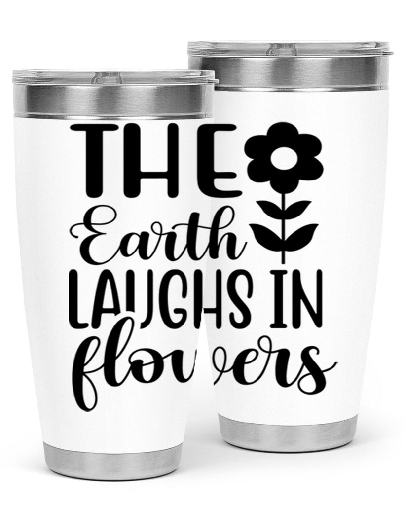 The earth laughs in flowers 548#- spring- Tumbler