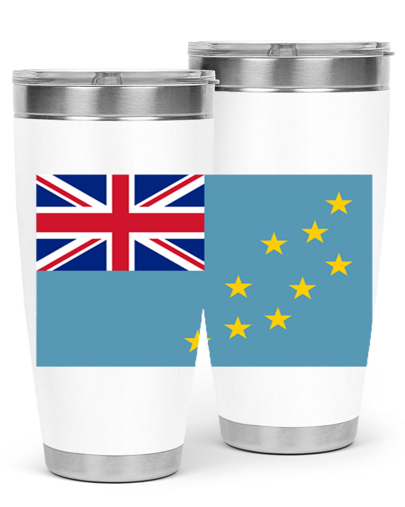 Tuvalu 15#- world flags- Tumbler