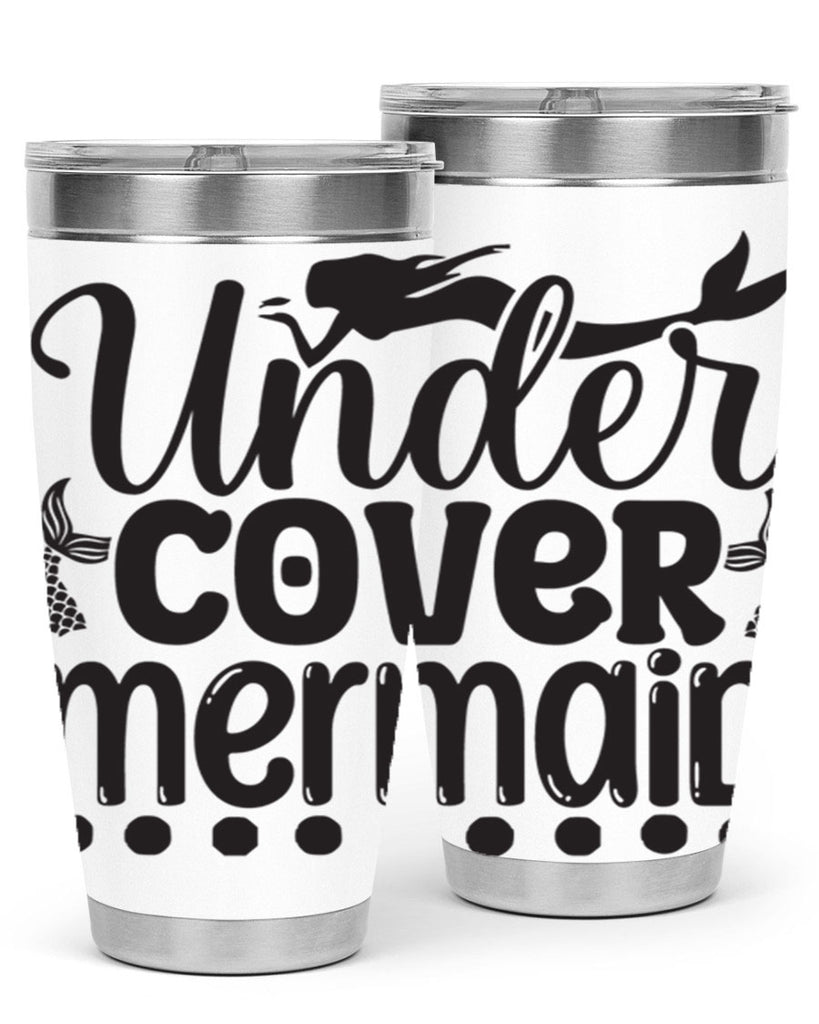 Under cover mermaid 649#- mermaid- Tumbler