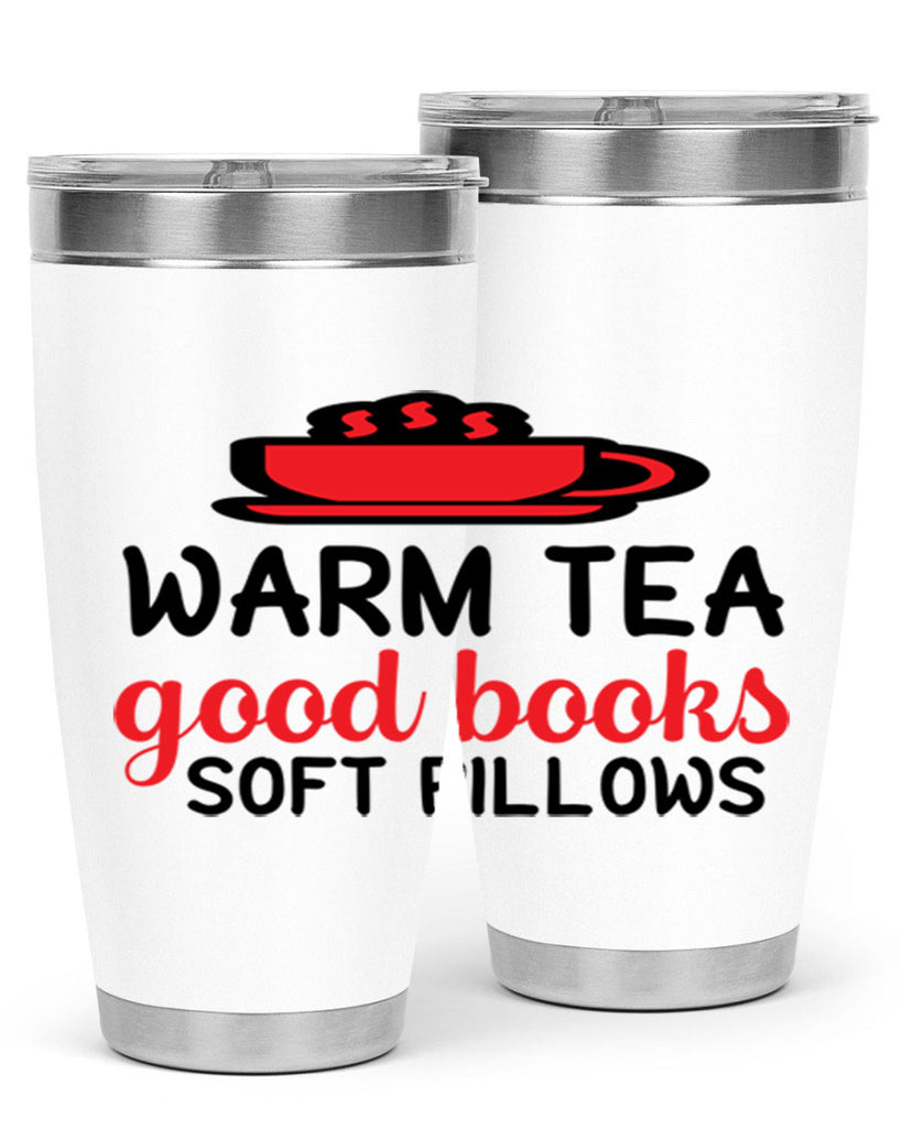 Warm tea good books soft pillows 448#- winter- Tumbler