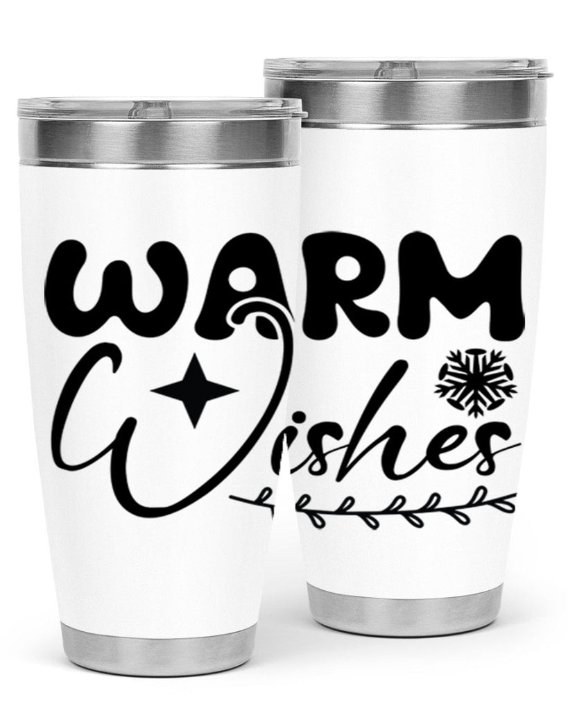 Warm wishes 467#- winter- Tumbler