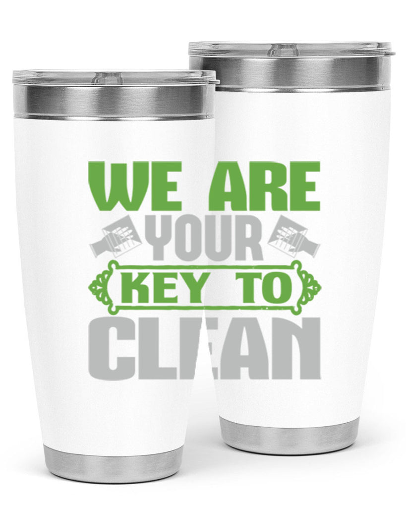 We are your key to clean Style 13#- cleaner- tumbler