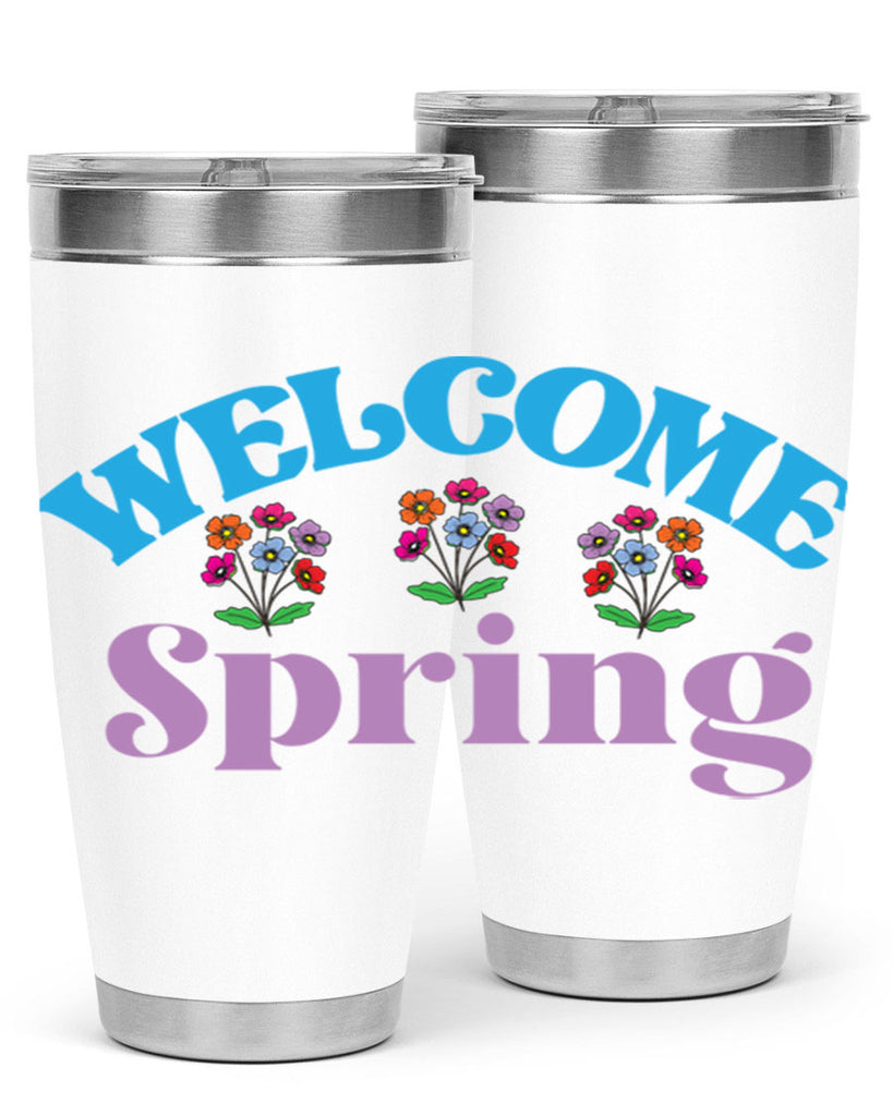 Welcome Spring  600#- spring- Tumbler