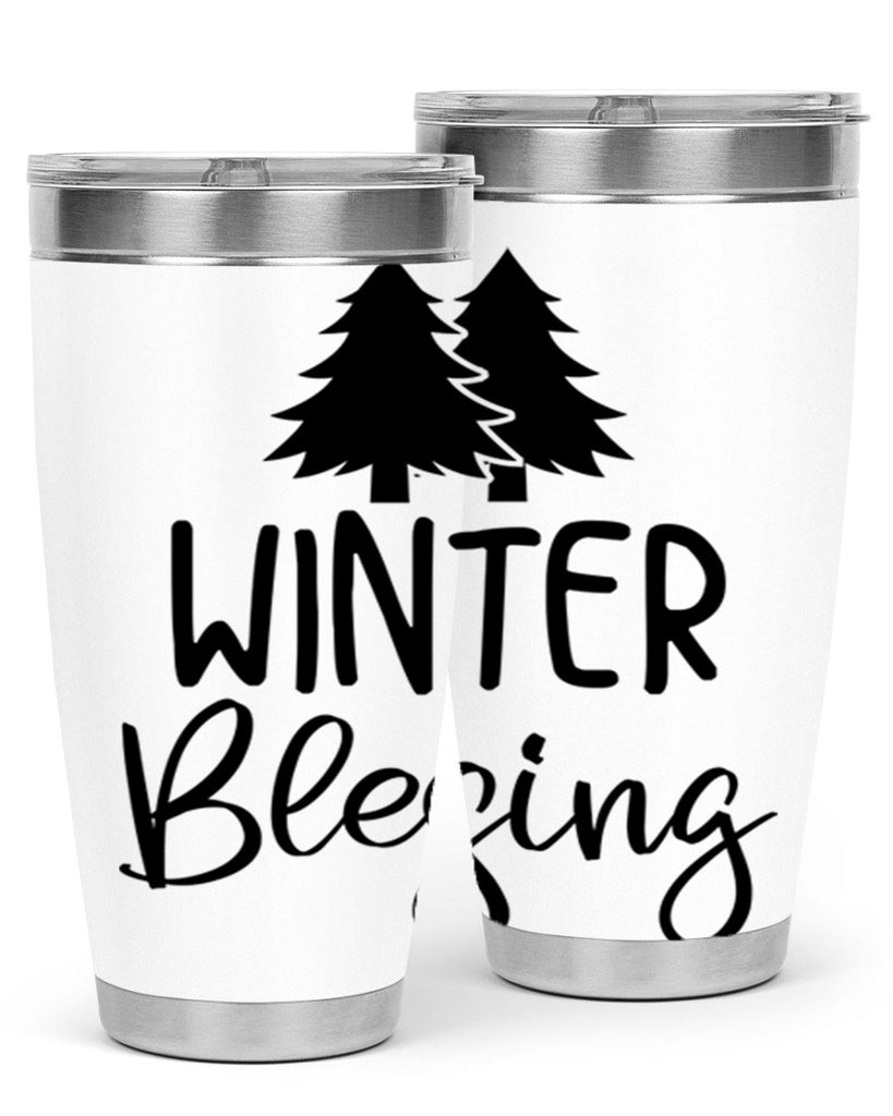 Winter Blesing483#- winter- Tumbler
