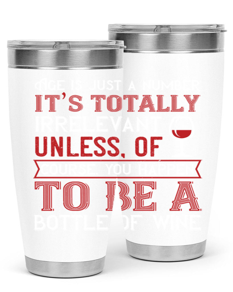 age is just a number its totaly 92#- wine- Tumbler