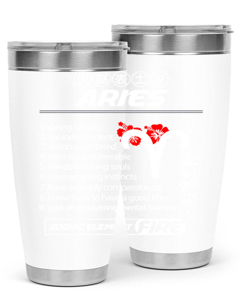 aries 137#- zodiac- Tumbler