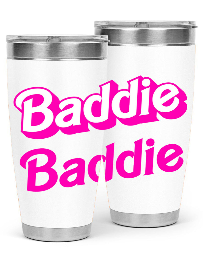 baddie 271#- black words phrases- Cotton Tank