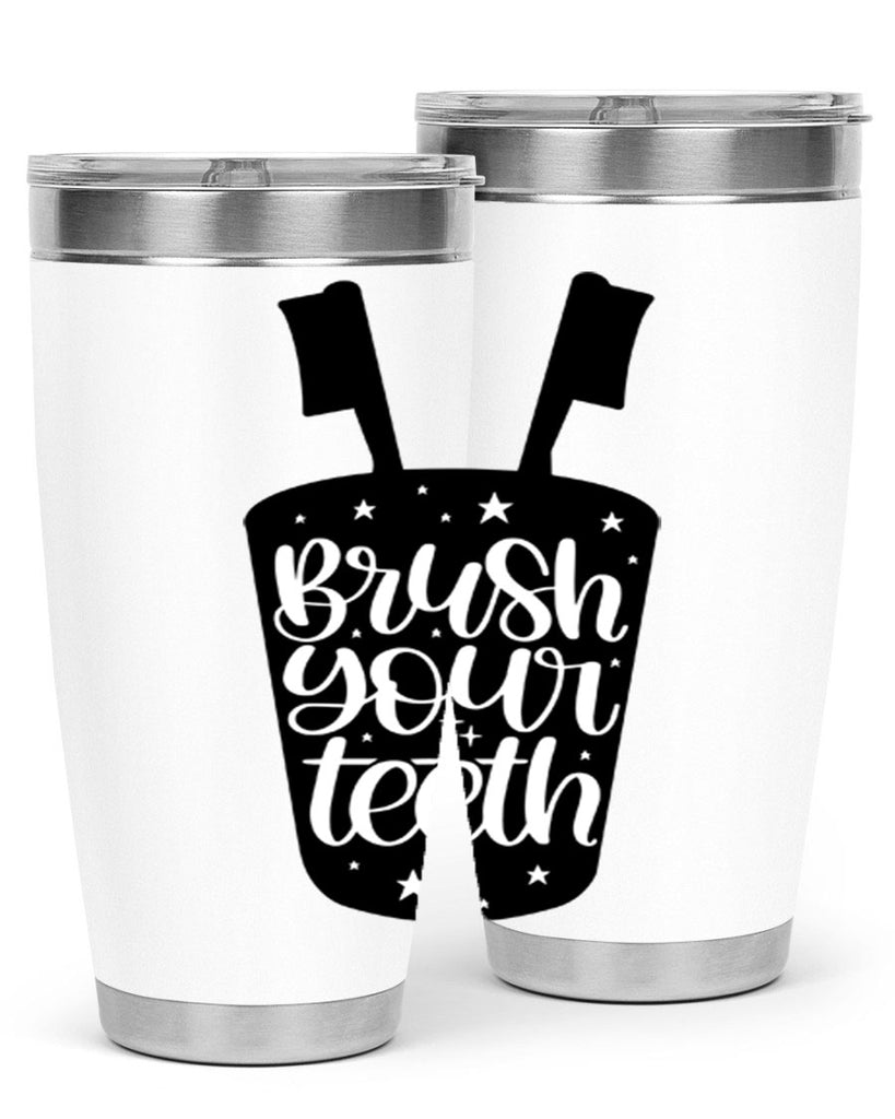 brush your teeth 45#- bathroom- Tumbler