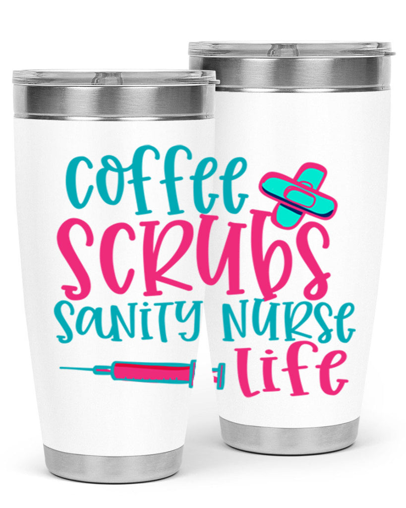 coffee scrubs sanity nurse life Style 390#- nurse- tumbler