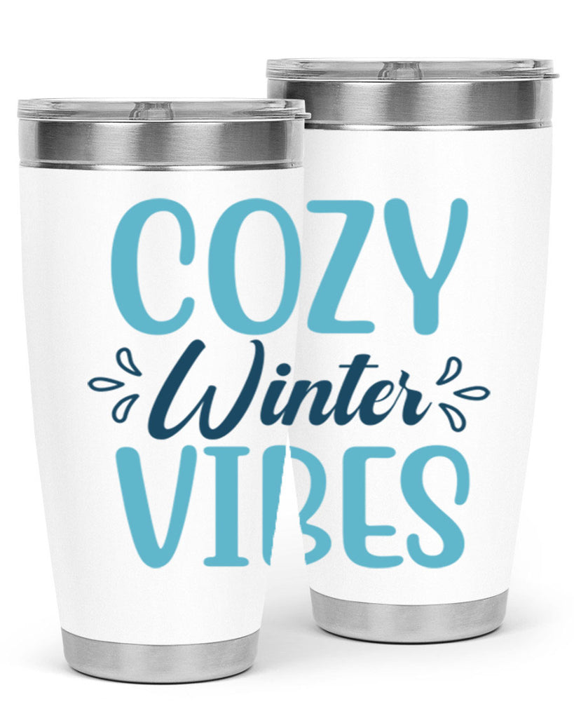 cozy winter vibes 65#- winter- Tumbler