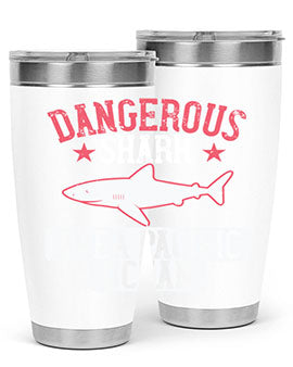 dangerous shark area pacific ocean Style 92#- shark  fish- Tumbler