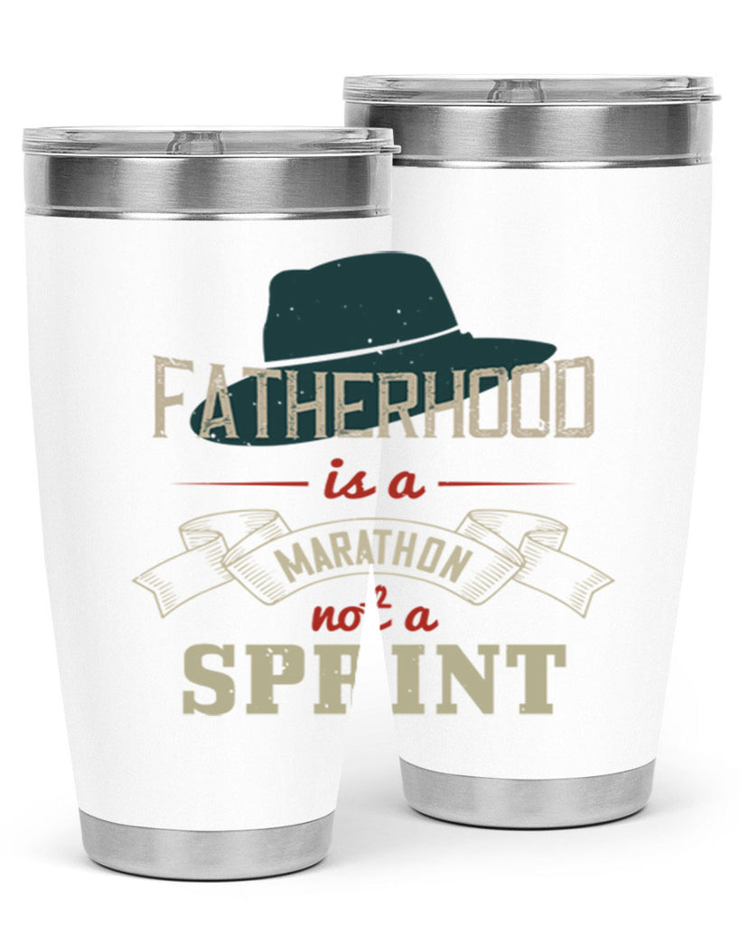 fatherhood is a marathon 227#- fathers day- Tumbler