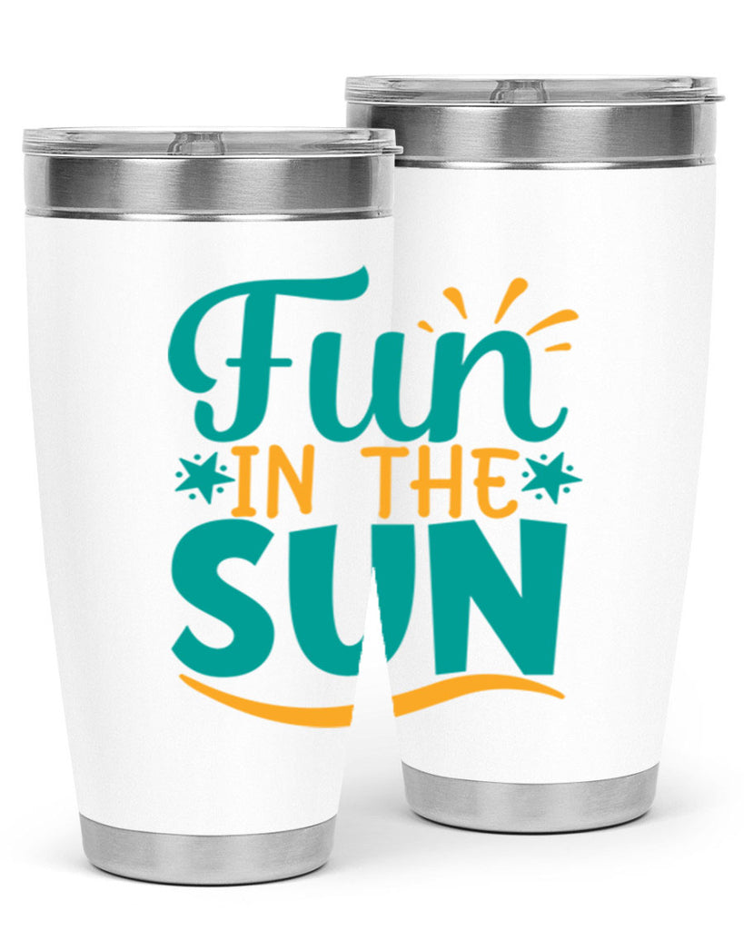 fun in the sun Style 103#- summer- Tumbler