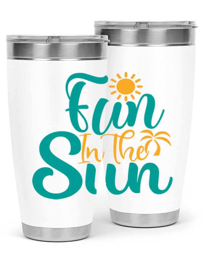 fun in the sun Style 104#- summer- Tumbler