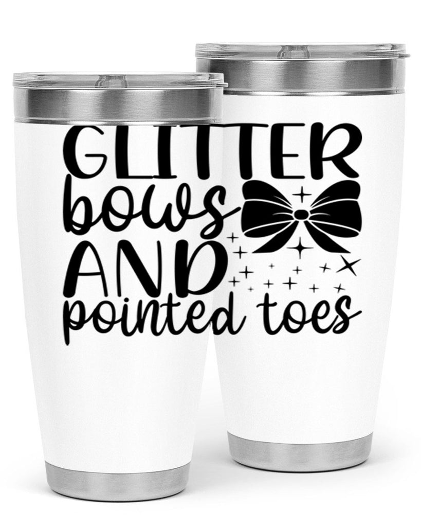 glitter bows and pointed toes44#- ballet- Tumbler