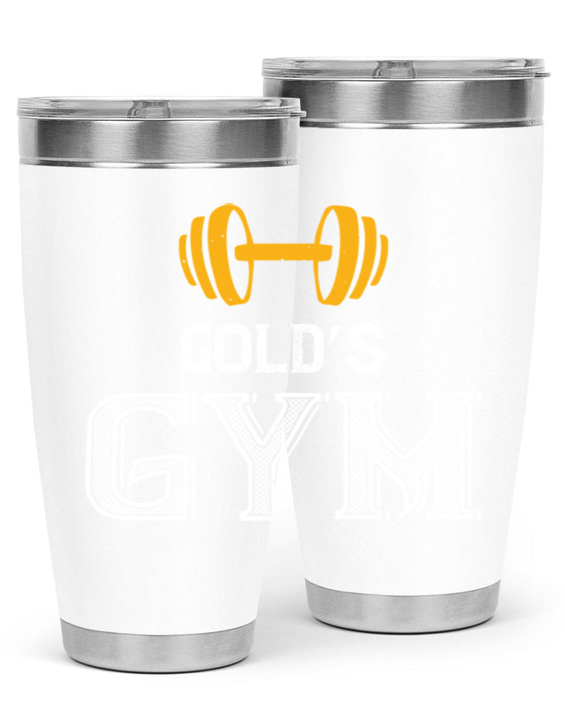 gold gym 101#- gym- Tumbler