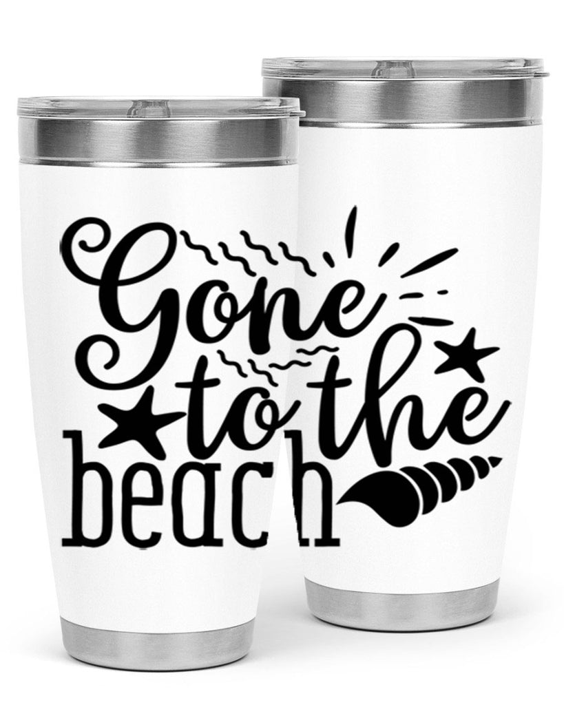 gone to the beach Style 100#- summer- Tumbler