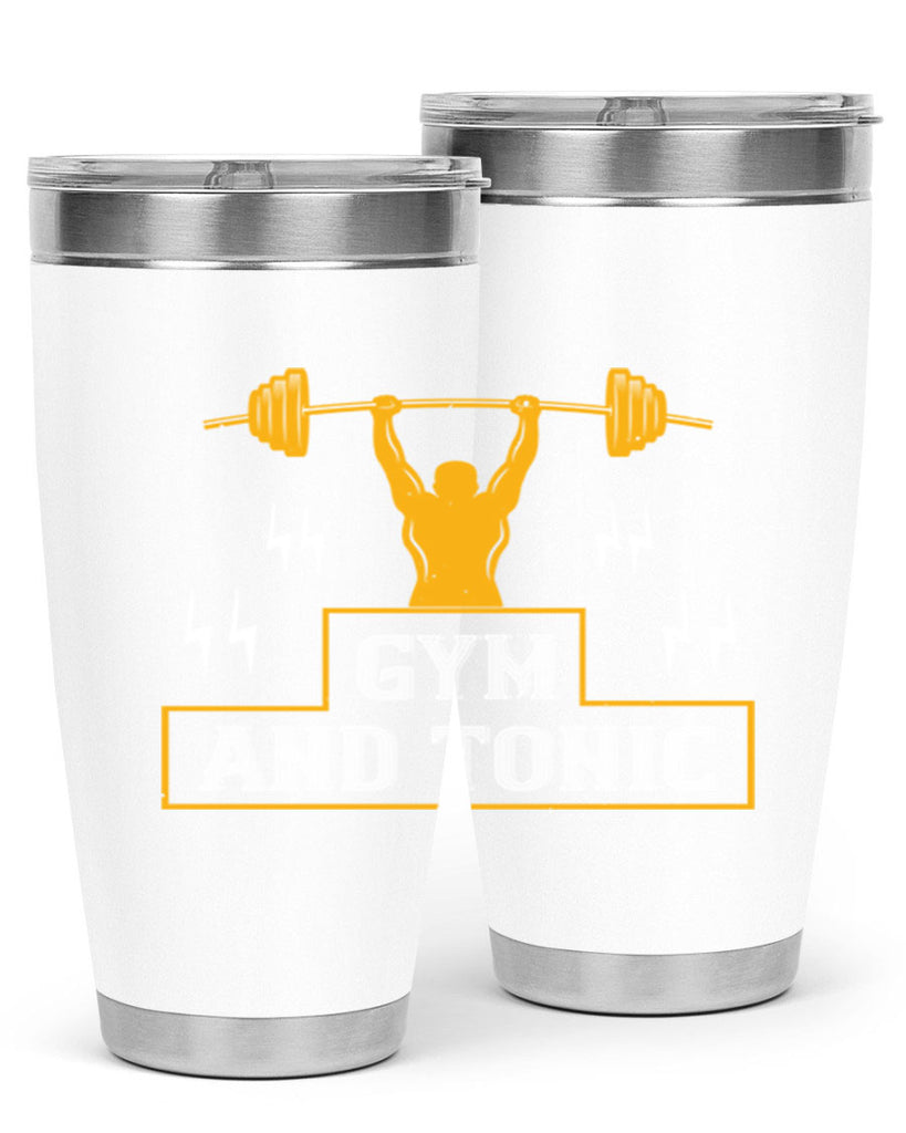 gym and tonic 100#- gym- Tumbler
