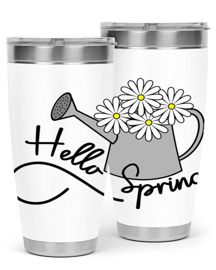 hello spring watering can208#- spring- Tumbler