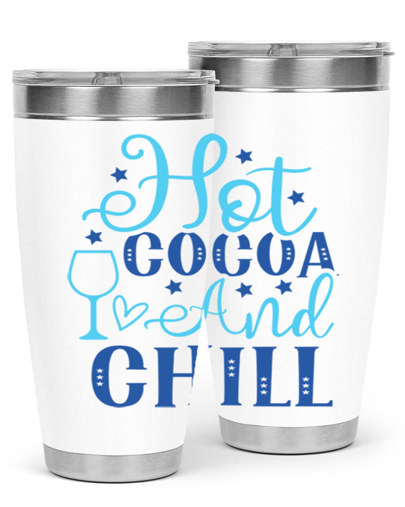 hot cocoa and chill 206#- winter- Tumbler