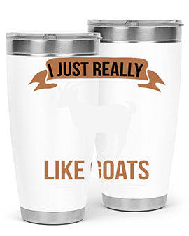i just really like goats ok Style 3#- goat- Tumbler