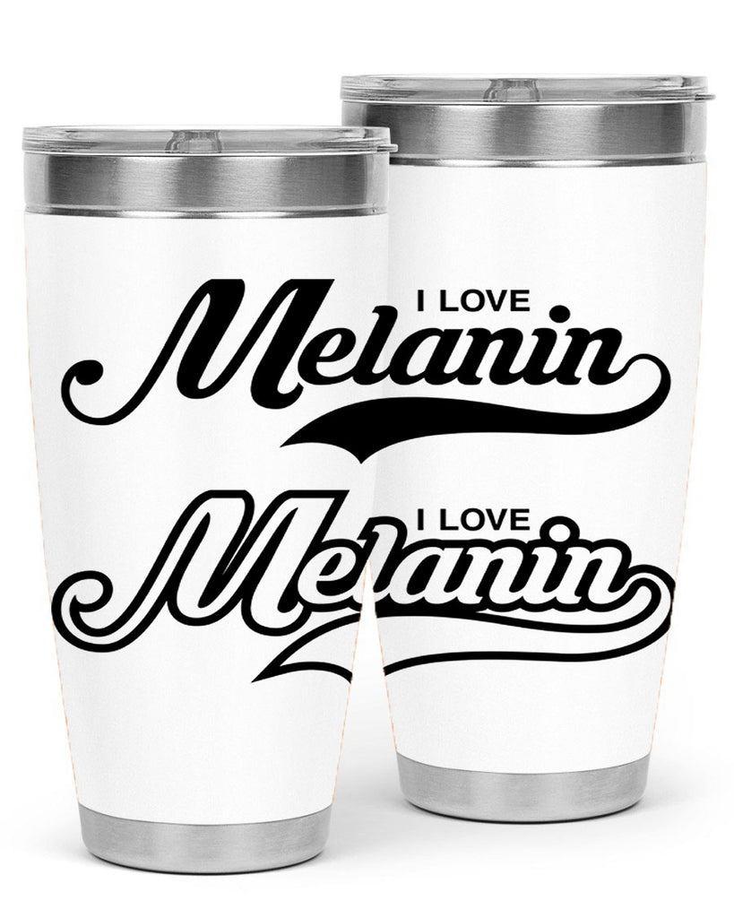i love melanin 112#- black words phrases- Cotton Tank