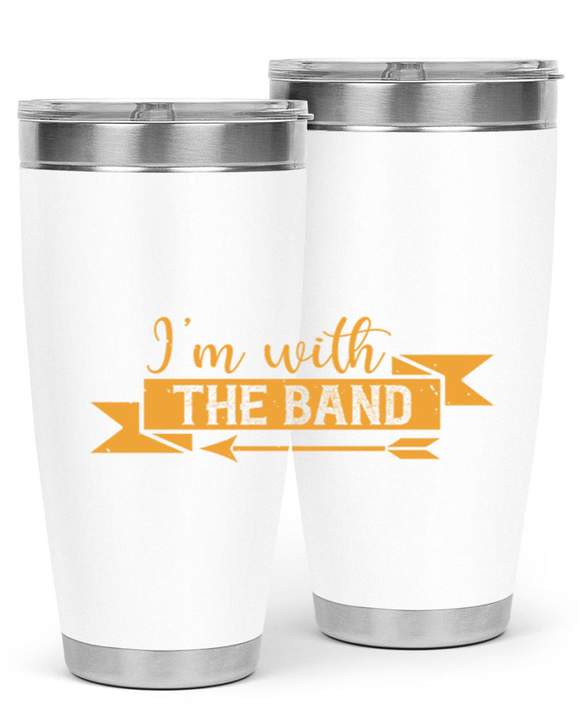 i’m with the band 58#- mardi gras- Tumbler