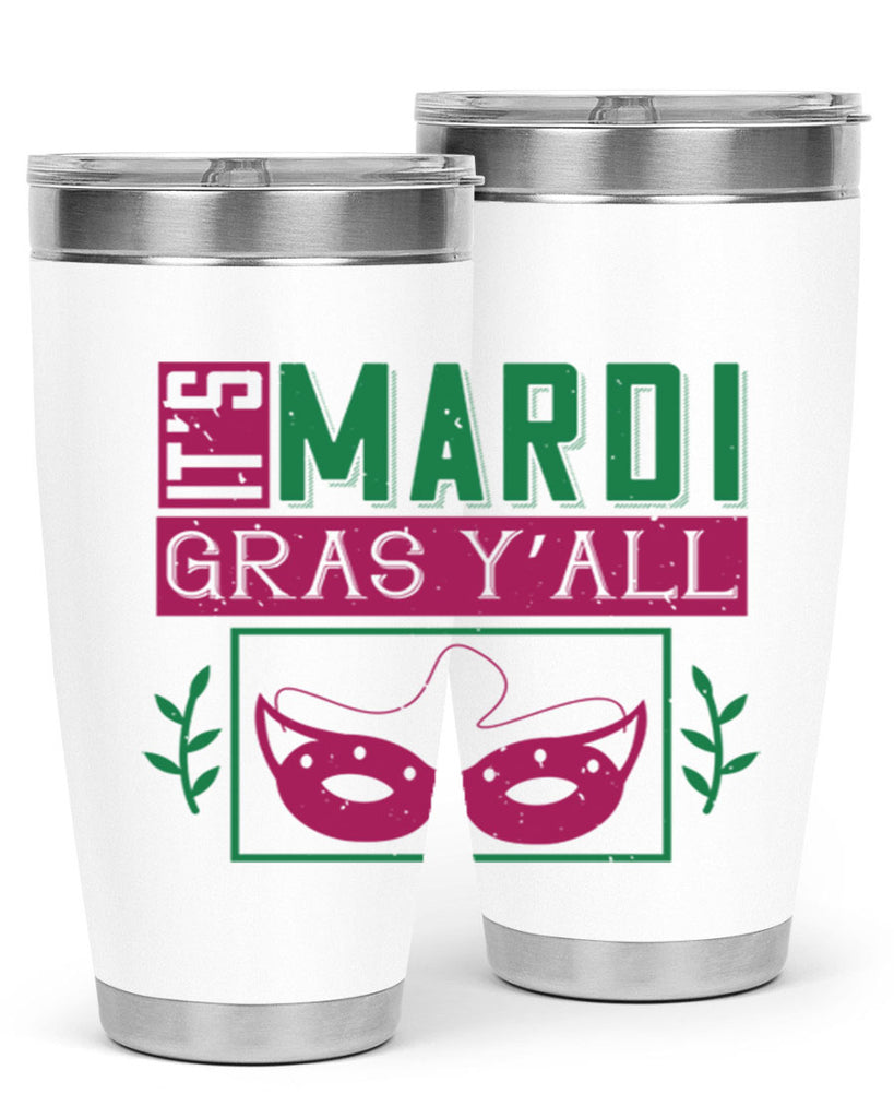 it’s mardi gras y’all 60#- mardi gras- Tumbler
