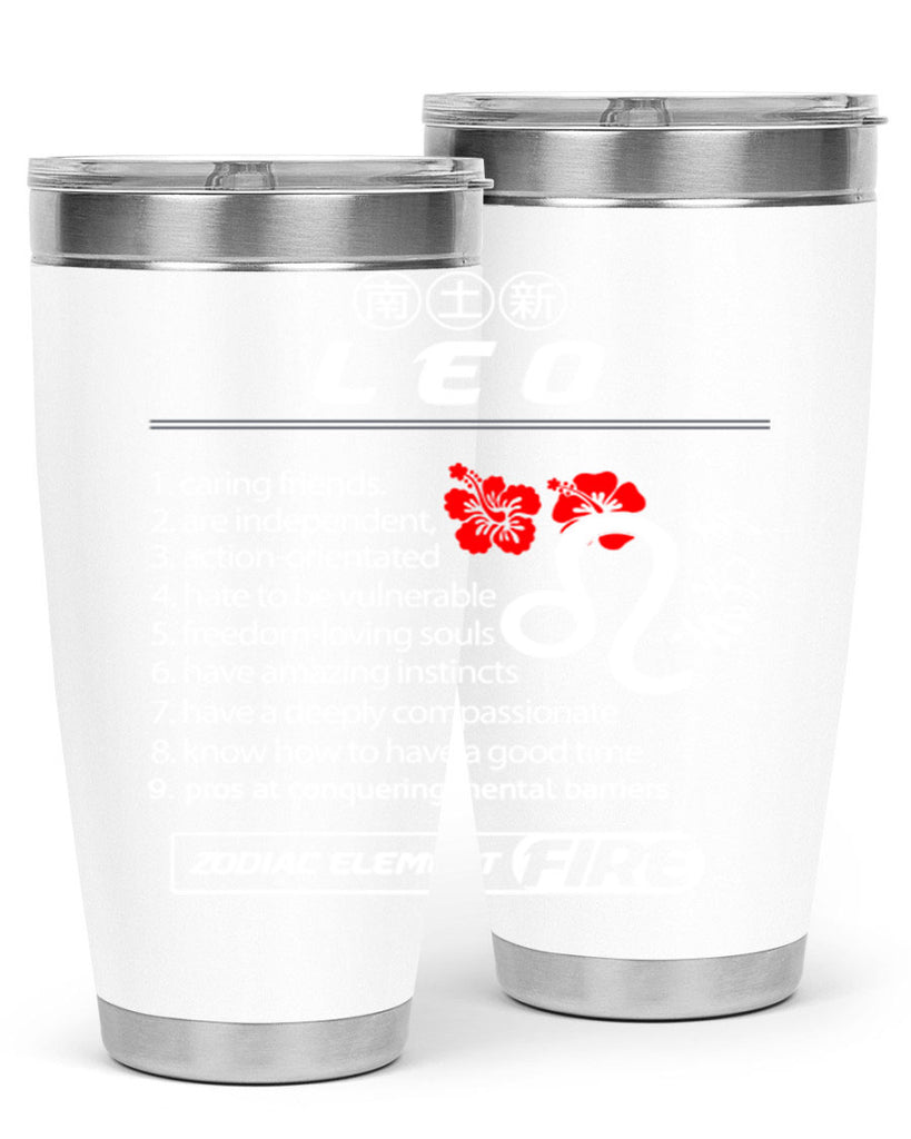 leo 307#- zodiac- Tumbler