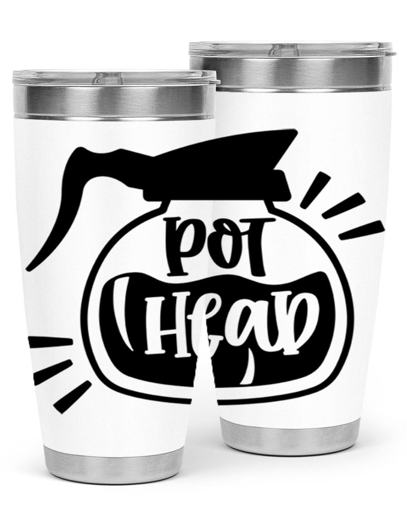 pot head 44#- coffee- Tumbler