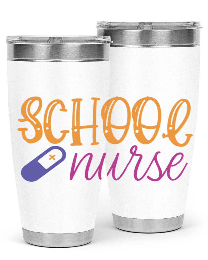 school nurse Style 353#- nurse- tumbler