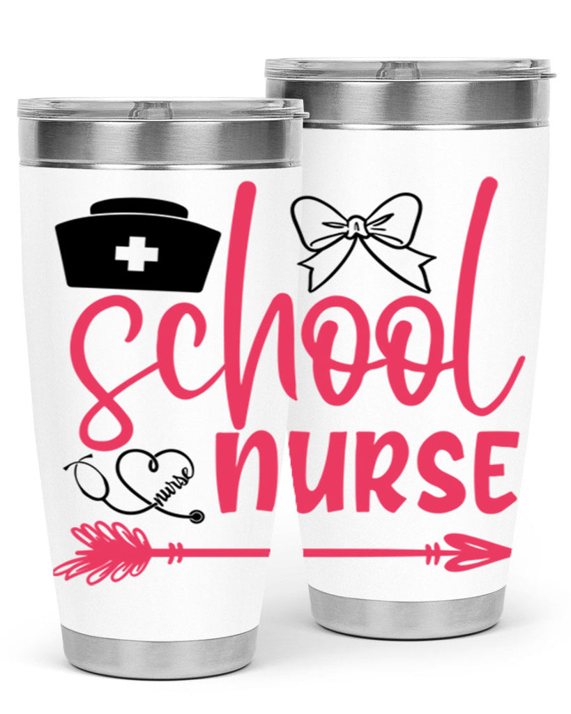 school nurse Style 354#- nurse- tumbler