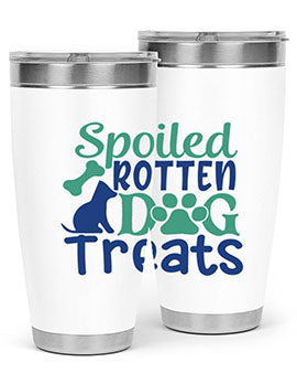 spoiled rotten dog treats Style 62#- dog- Tumbler
