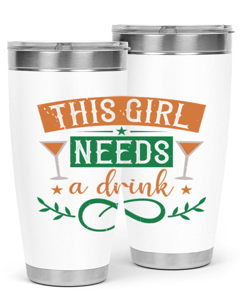 this girl needs a drink 1#- mardi gras- Tumbler