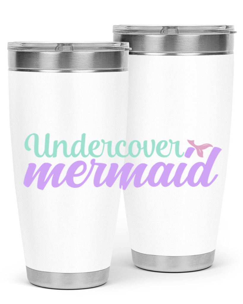 undercover mermaid 8#- mermaid- Tumbler