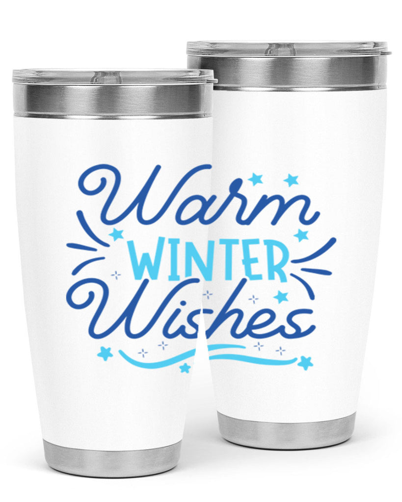 warm winter wishes 457#- winter- Tumbler