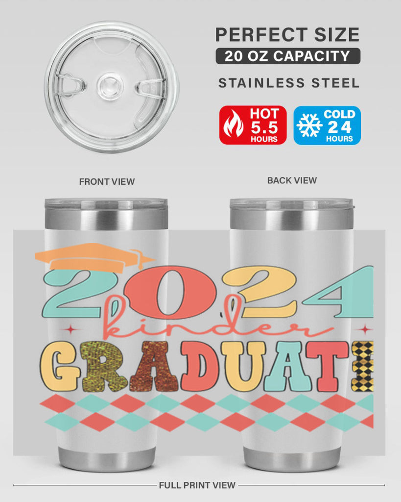 2024 kinder graduate 1#- 12th grade- Tumbler