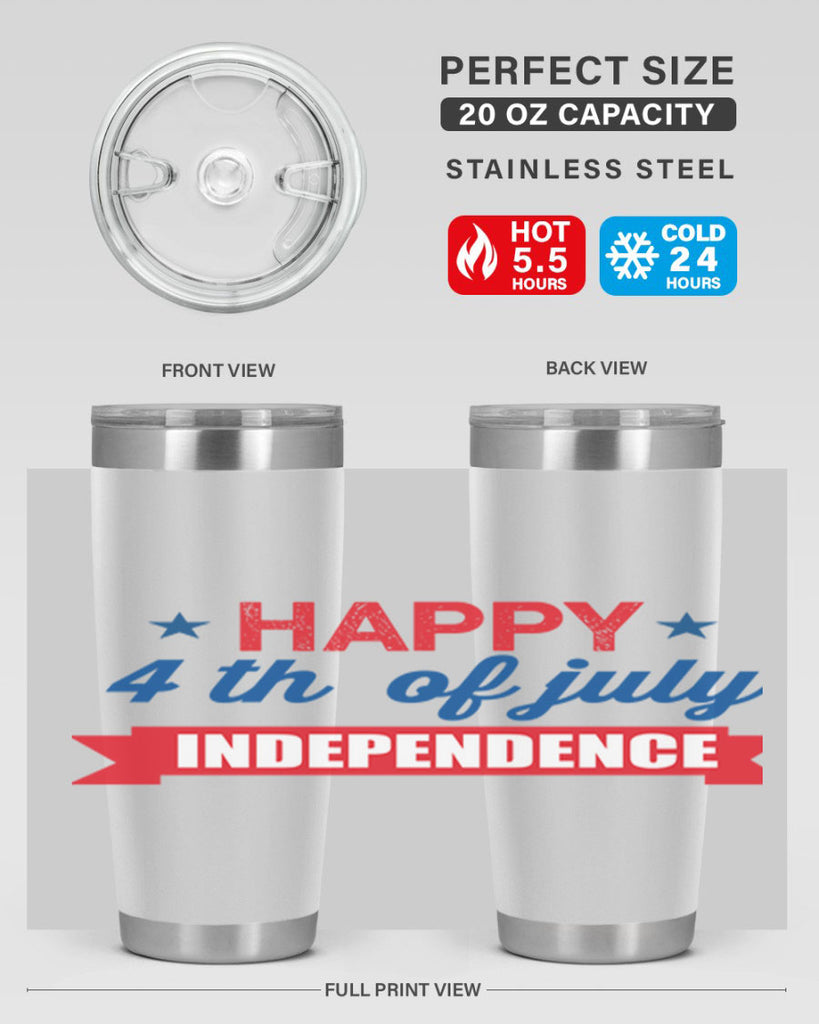 4th of july independence Style 68#- Fourt Of July- Tumbler