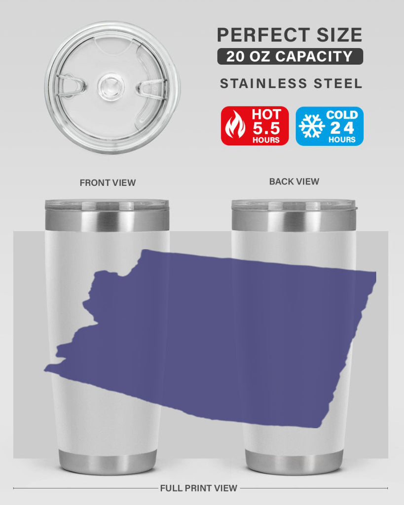 Arizona 48#- stateflags- Tumbler