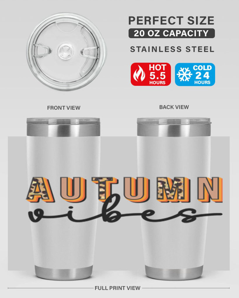 Autumn Vibes 37#- fall- Tumbler