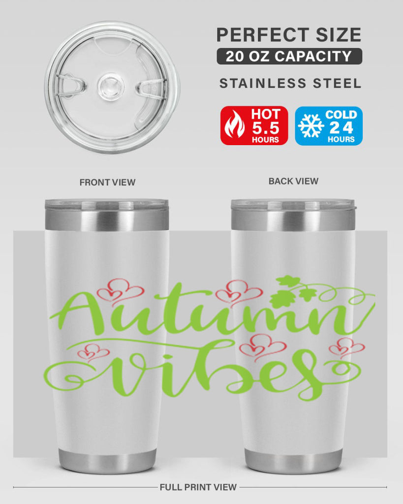 Autumn Vibes 40#- fall- Tumbler