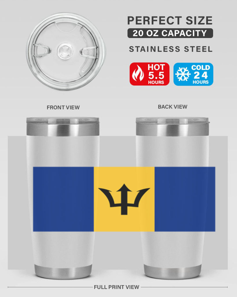 Barbados 183#- world flags- Tumbler