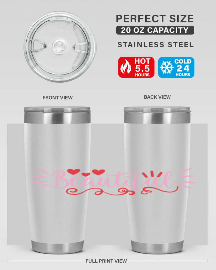 Beautiful Style 163#- make up- Tumbler